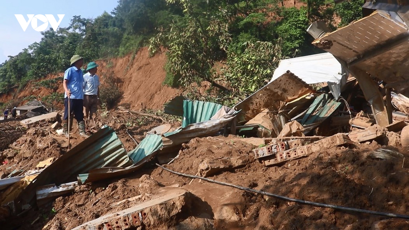 Ngải Trồ tan hoang sau trận lũ kinh hoàng